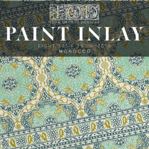 Morocco IOD Paint Inlay Eight 12 x 16 Pad
