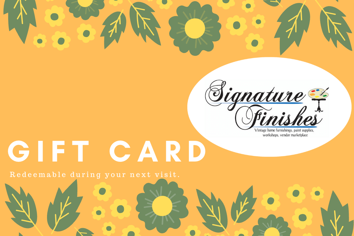 Signature Finishes Gift Card