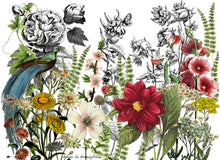 Midnight Garden Four 12" x 16" Decor Transfer™
