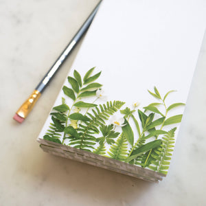 Bottle Branch - Notepad, Greenery with Ferns