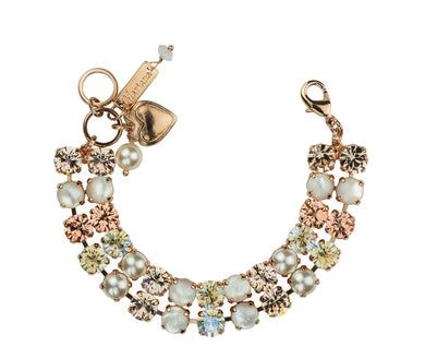 Mariana Bridal Double Row Bracelet_YG