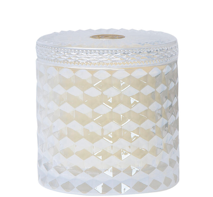 Prosecco Petite Shimmer Candle 8 oz. (OPAL WHITE)