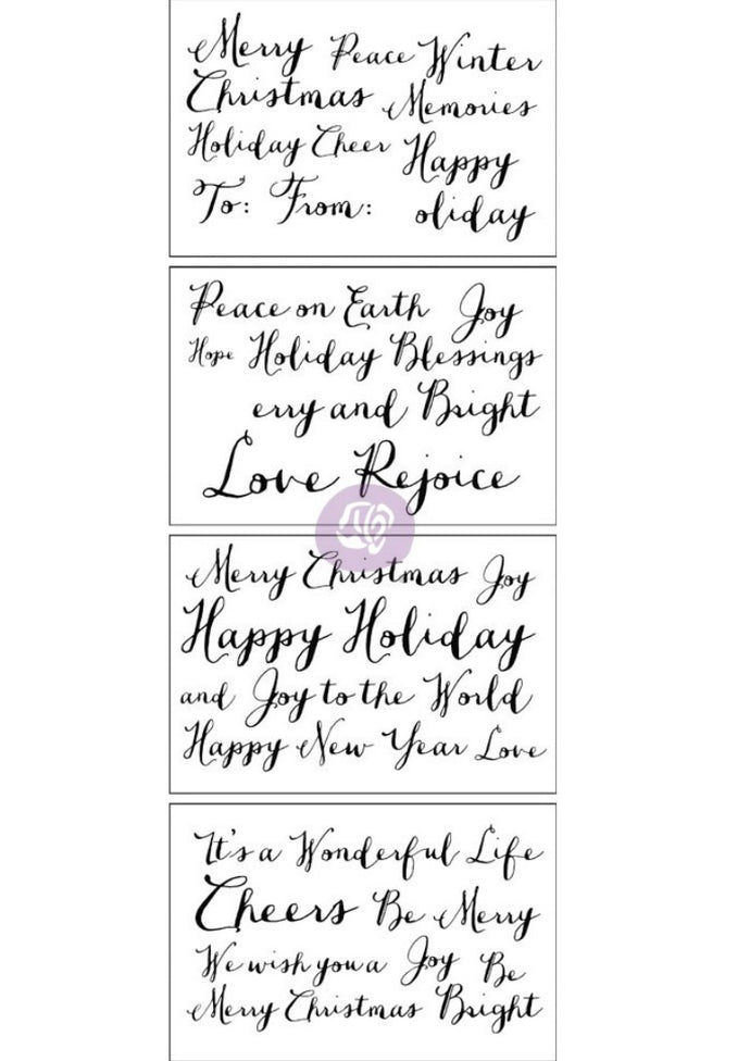 Redesign Decor Transfers-Holiday Greetings