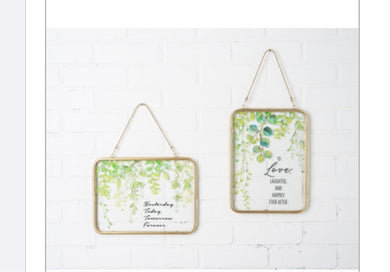 Hanging Glass Window Print