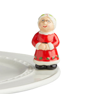 Nora Fleming Mini- Mrs. Claus (A240)Retired