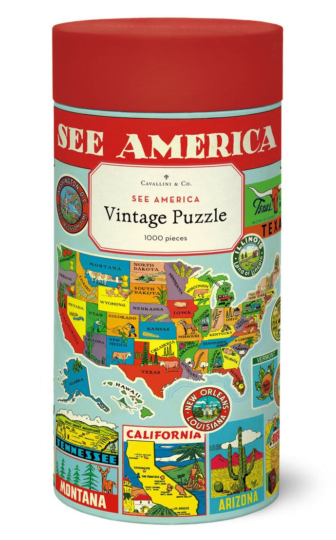 SEE AMERICA - Jigsaw Puzzles