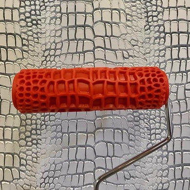 Faux Paint Roller  - Crocodile
