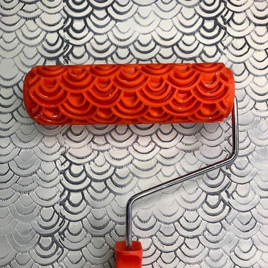 Faux Paint Roller - Artsy Leaf