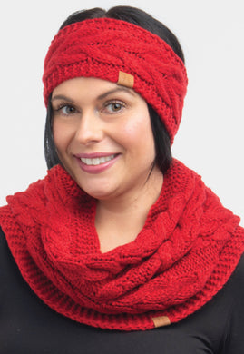 Infinity Cable Scarf