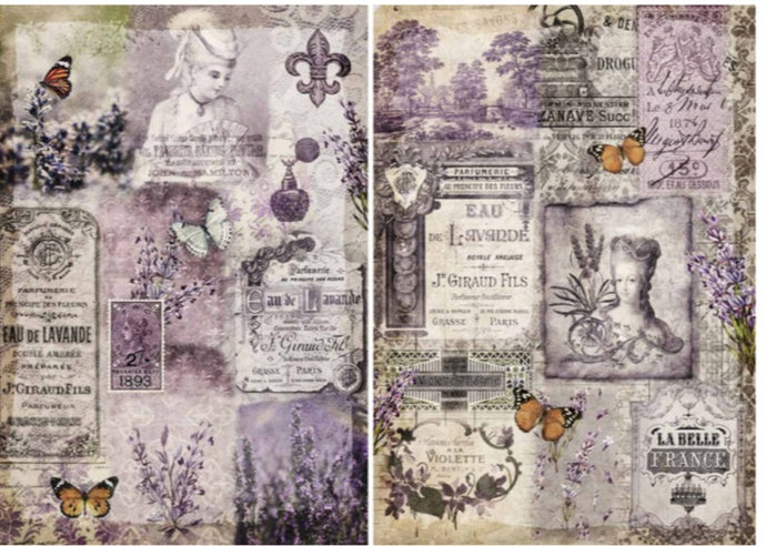 Decoupage Queen - Lavender Sisters - Decoupage Paper