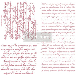Redesign Decor Stamps-Vintage Script