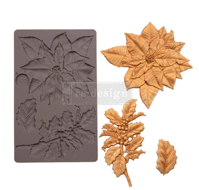 Redesign Decor Moulds-Perfect Poinsettia