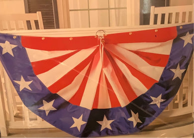 Patriotic Bunting - Small - Stars and Stripes -16” x 60”