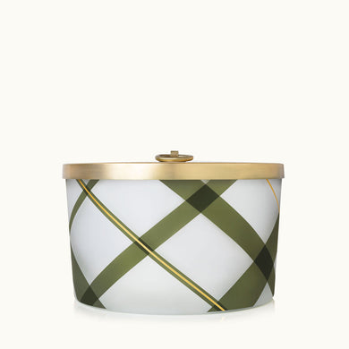 Thymes- FRASIER FIR 3 Wick Frosted Candle