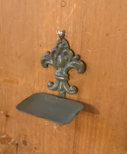 FRENCH STYLE TIN SOAP HOLDER