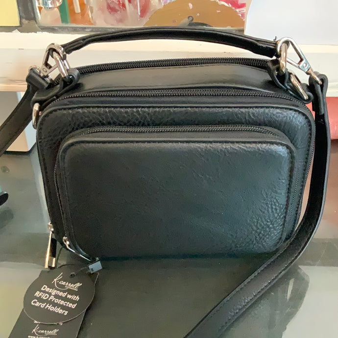 Purse - Black Vegan Leather