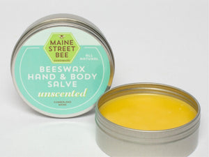 Maine Street Bee - Unscented Beeswax Hand & Body Salve