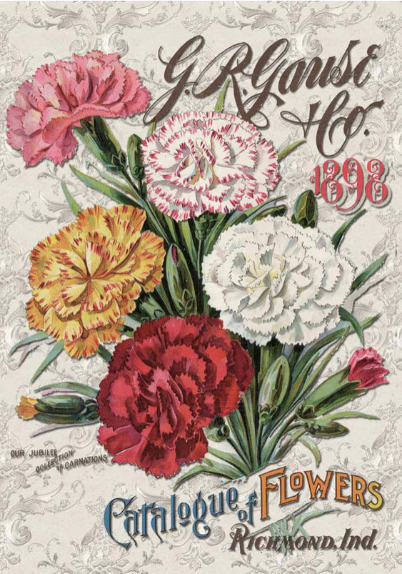 Decoupage Queen - Carnation Catalog Decoupage Paper