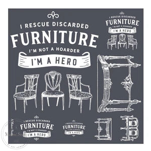A Makers' Studio - 12'' x 12'' Furniture Hero Stencil